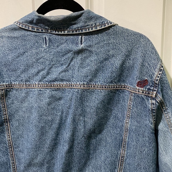 Fox Racing Jean Jacket Vintage EUC - Picture 7 of 14